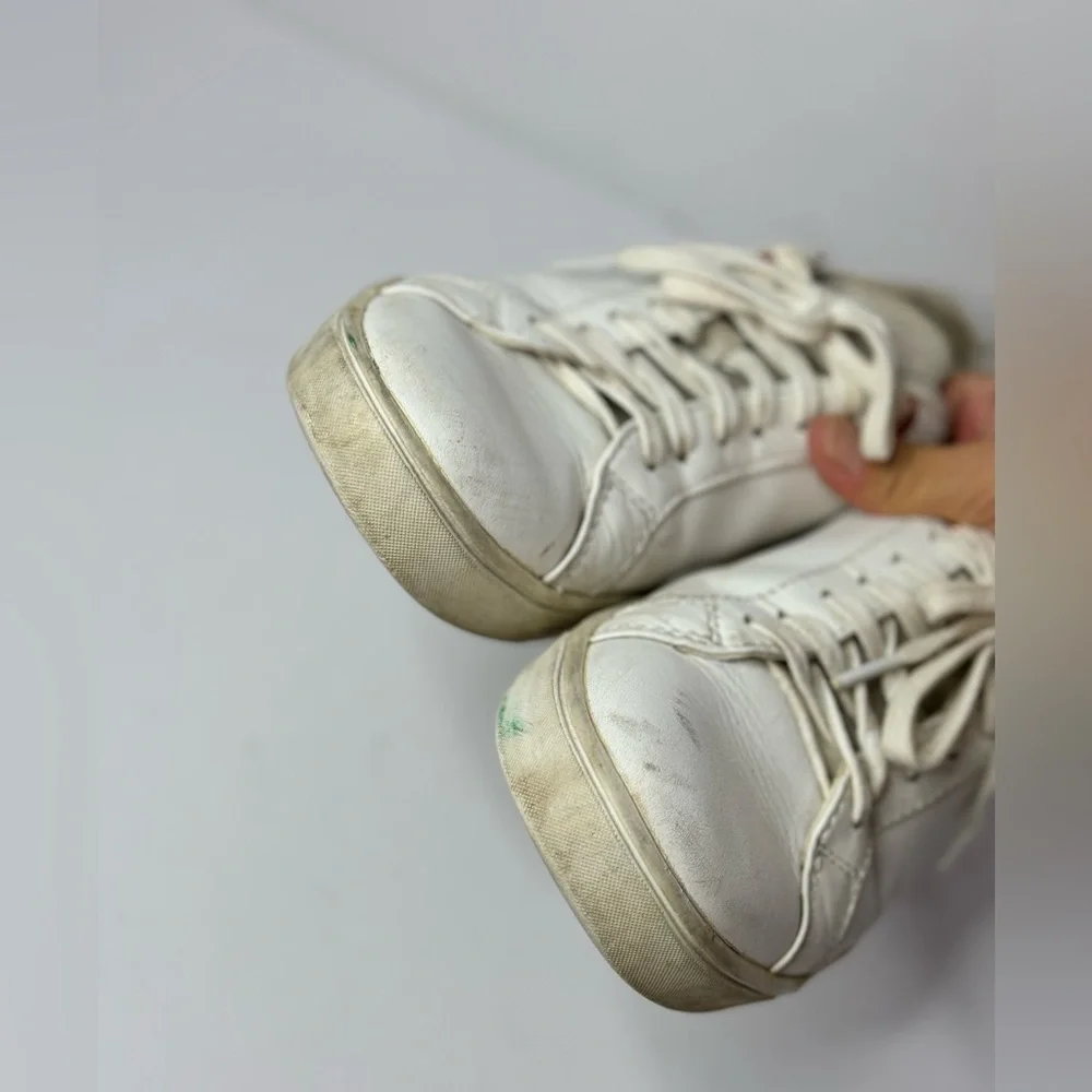 Ted Baker Kulei White Rose Gold Leather Sneakers
